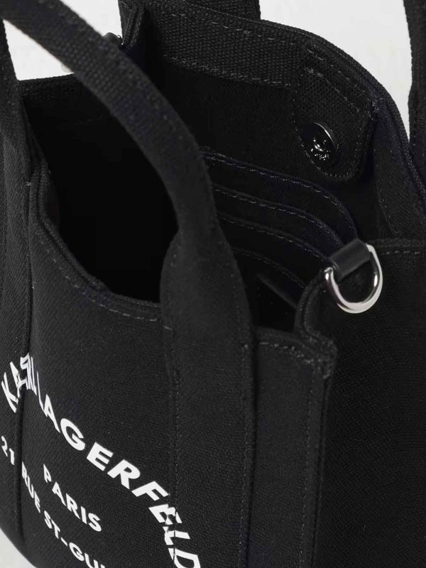 The Best Shops KARL LAGERFELD: トートバッグ - トートバッグ - 黒