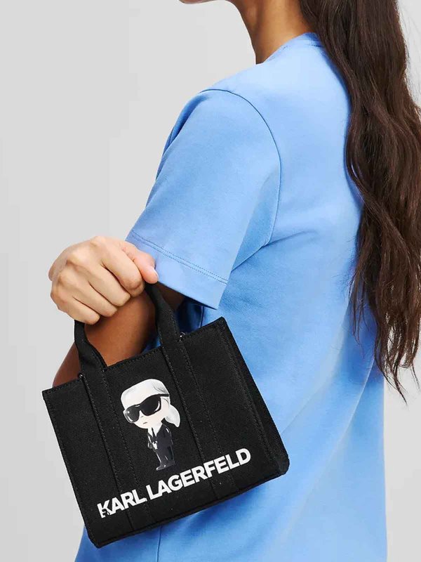The Best Shops KARL LAGERFELD: トートバッグ - トートバッグ - 黒