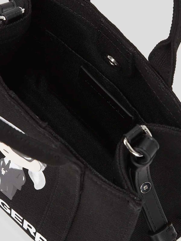 トートバッグ - 黒 shop online: KARL LAGERFELD
