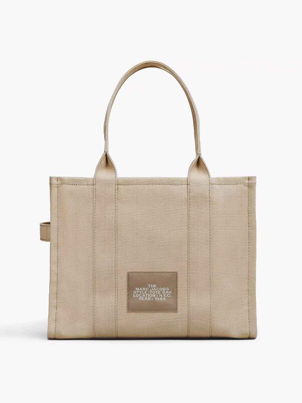 MARC JACOBS: totes bags online - The Large Tote Canvas