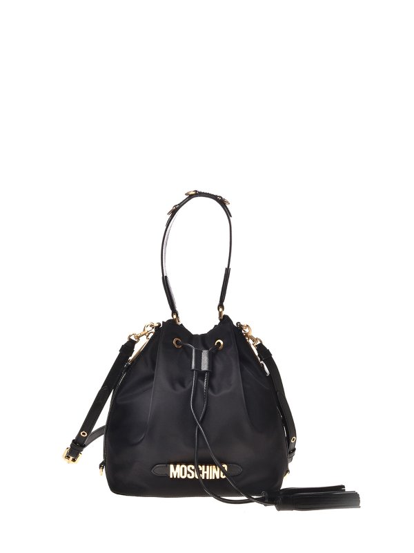 MOSCHINO: ショルダーバッグ online - ショルダーバッグ - 黒