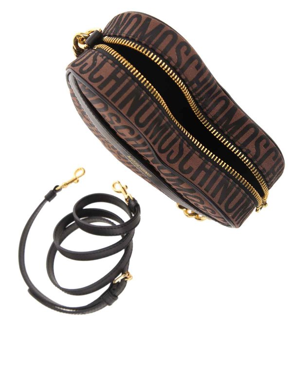 Borsa a cuore logata shop online: MOSCHINO