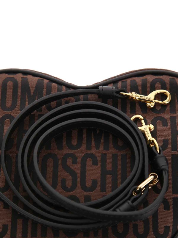 The Best Shops MOSCHINO: Borsa a cuore logata