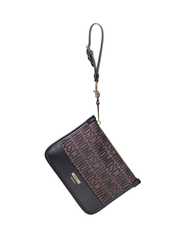 Pochette - Marron shop online: MOSCHINO