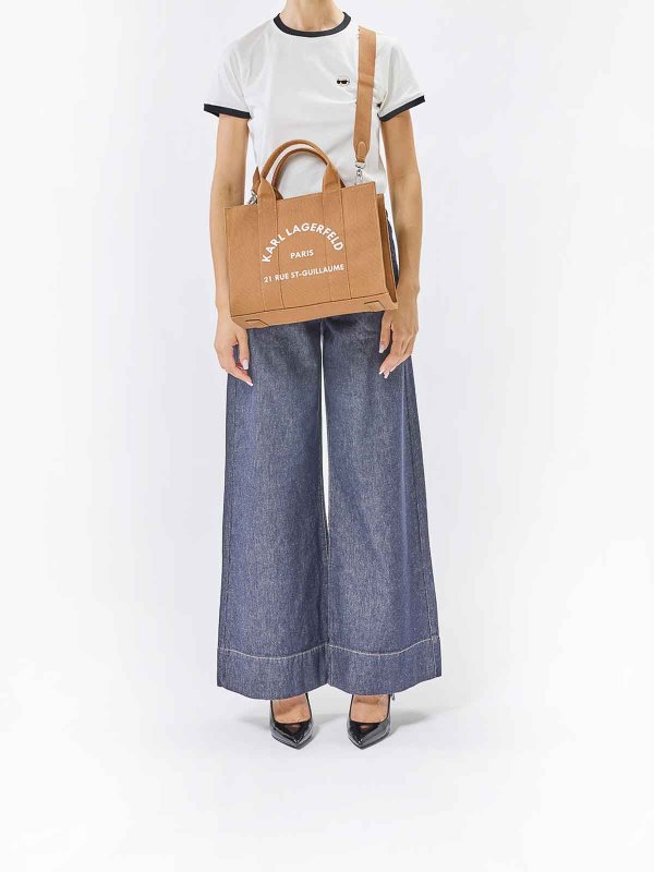 The Best Shops KARL LAGERFELD: Handtaschen - Shopper - Camel