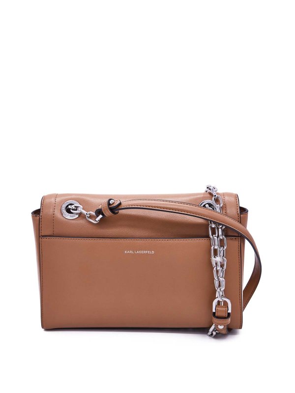 The Best Shops KARL LAGERFELD: ショルダーバッグ - ショルダーバッグ - キャメル