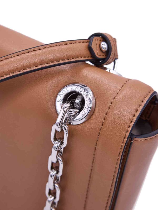 ショルダーバッグ - キャメル shop online: KARL LAGERFELD