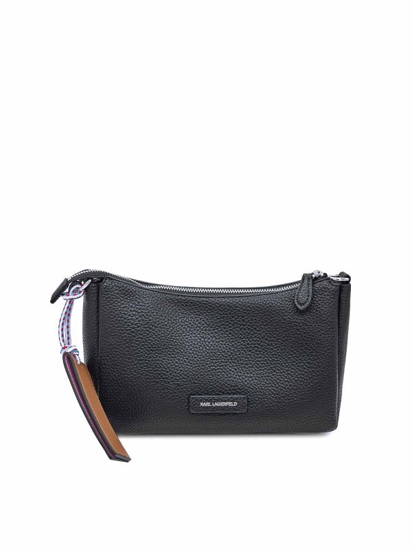 クロスボディバッグ - 黒 shop online: KARL LAGERFELD