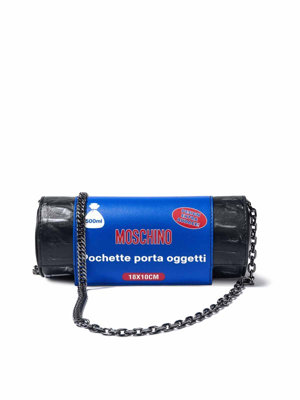 Pochette Trash Chic shop online: MOSCHINO