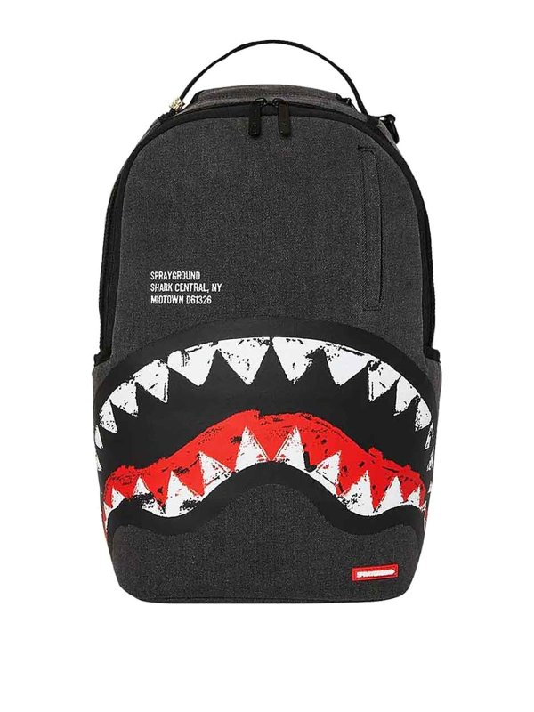 SPRAYGROUND: backpacks - Shark Central Painted Dlxs Backpack