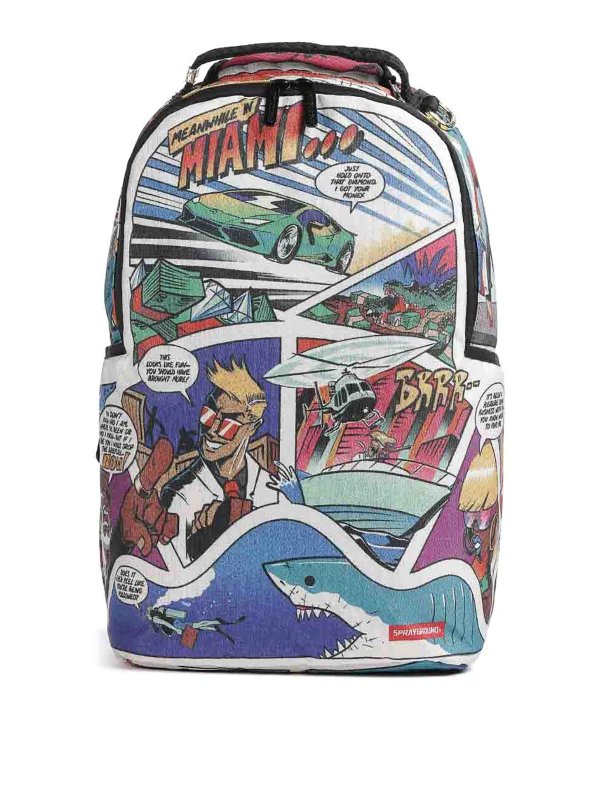 SPRAYGROUND: backpacks - 305 Retro Comic Dlxr Backpack