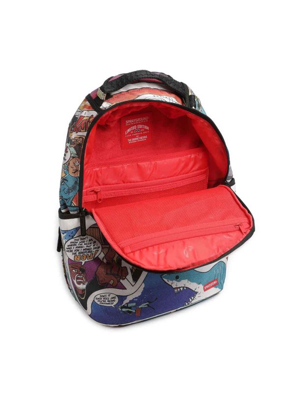 305 Retro Comic Dlxr Backpack shop online: SPRAYGROUND