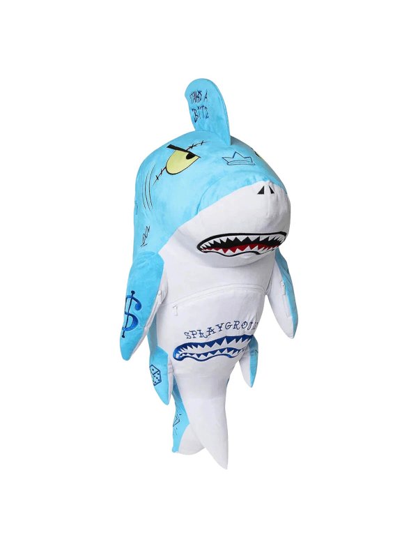 SPRAYGROUND: backpacks online - Shark Plush Backpack