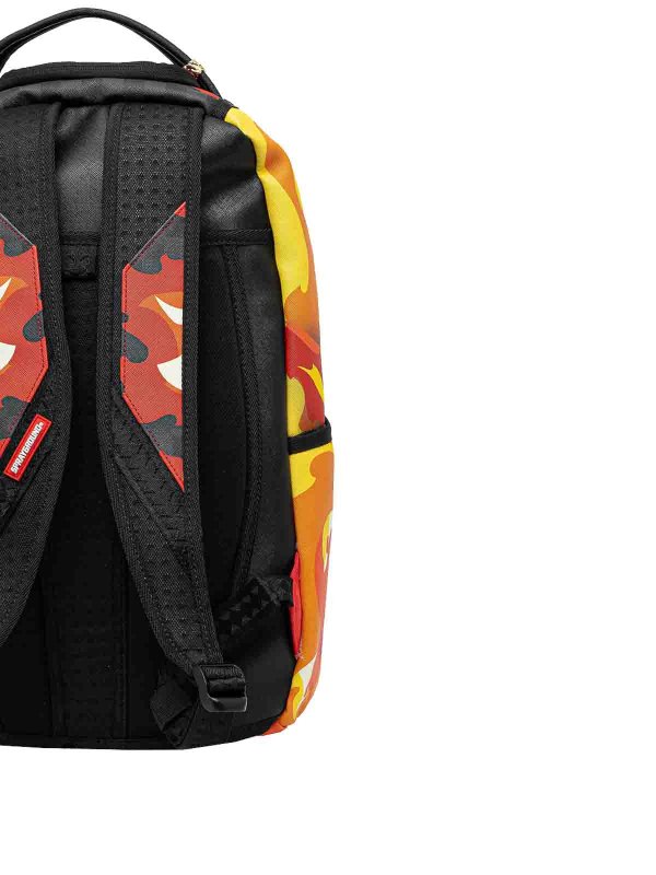 The Best Shops SPRAYGROUND: backpacks - Bender Fire Drama Dlxv Backpack