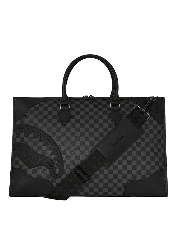 SPRAYGROUND: Borse da viaggio - Midnight Chateau Pyramid Duffle