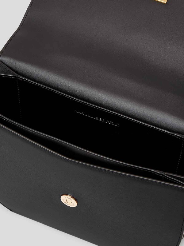 クロスボディバッグ - 黒 shop online: KARL LAGERFELD