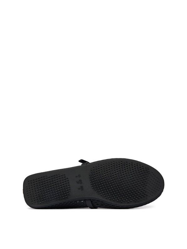The Best Shops KARL LAGERFELD: フラットシューズ - 黒
