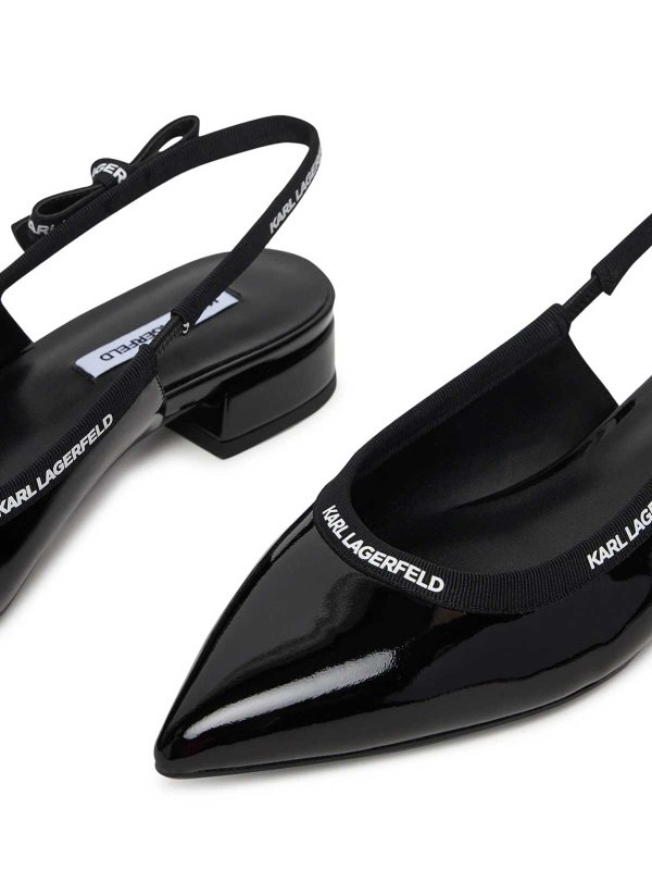 The Best Shops KARL LAGERFELD: サンダル - 黒