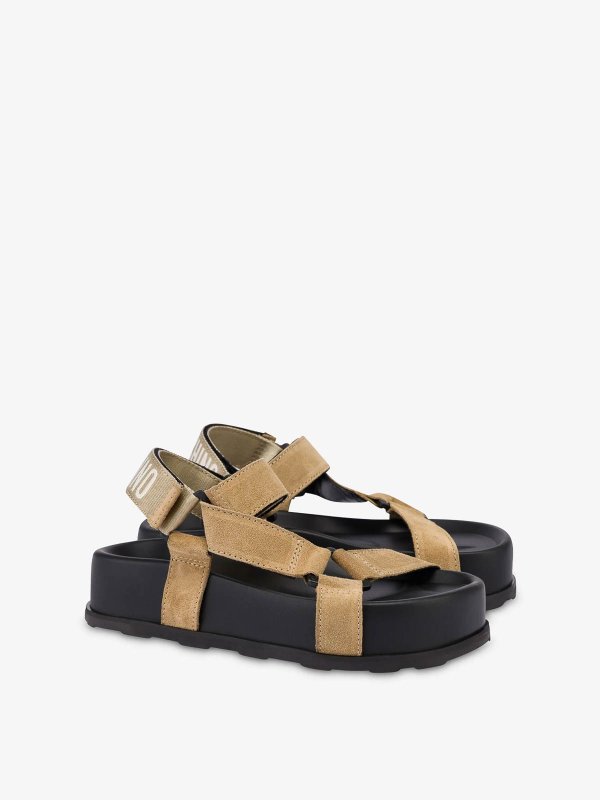 MOSCHINO: sandali online - Sandalo Logo