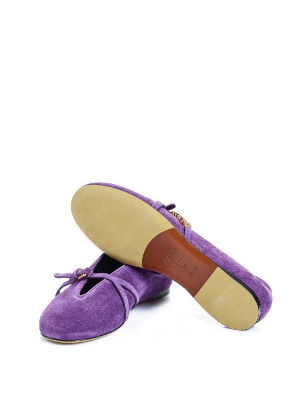 The Best Shops MOSCHINO: Ballerines - Violet