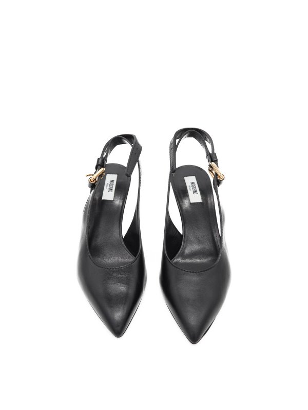 MOSCHINO: sandali online - Tie Me Sling Back