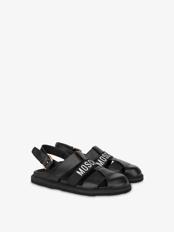 MOSCHINO: サンダル online - サンダル - 黒