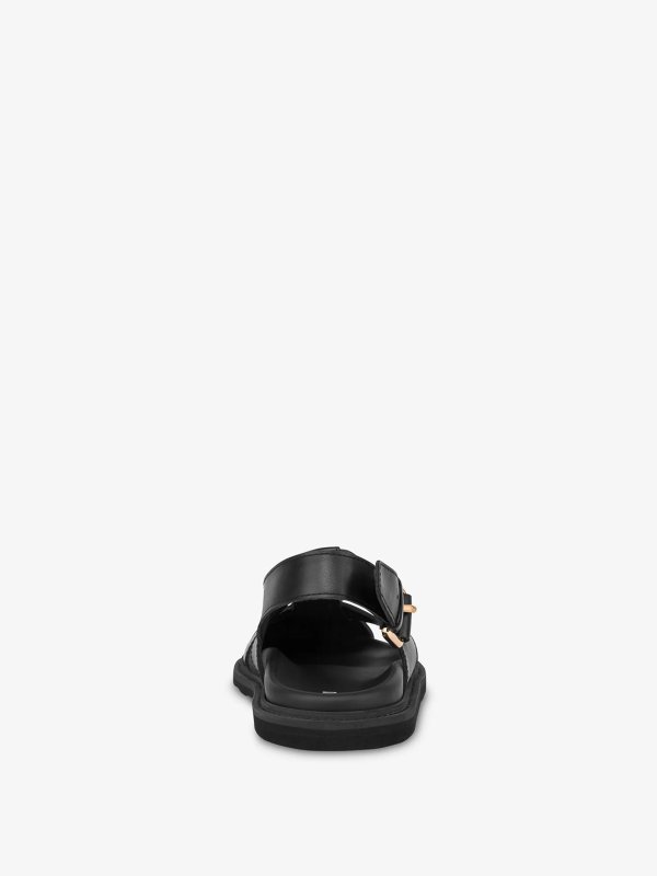 The Best Shops MOSCHINO: サンダル - サンダル - 黒