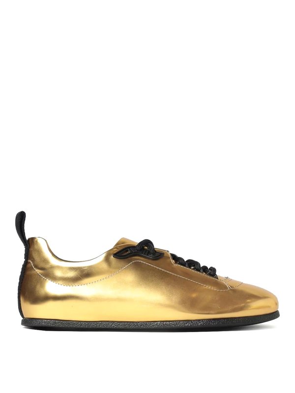 MOSCHINO: Sneaker - Sneaker - Gold