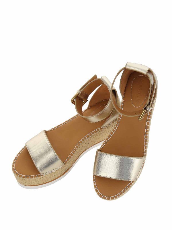エスパドリーユ - 金 shop online: SEE BY CHLOE