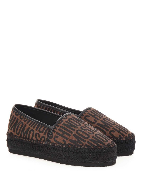 The Best Shops MOSCHINO: espadrilles - Logo Espadrillas
