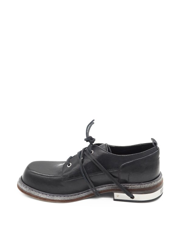 BIKKEMBERGS: classic shoes online - Met Hole Derby