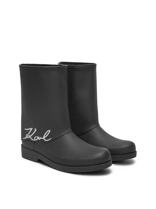 KARL LAGERFELD: ブーツ online - ブーツ - 黒