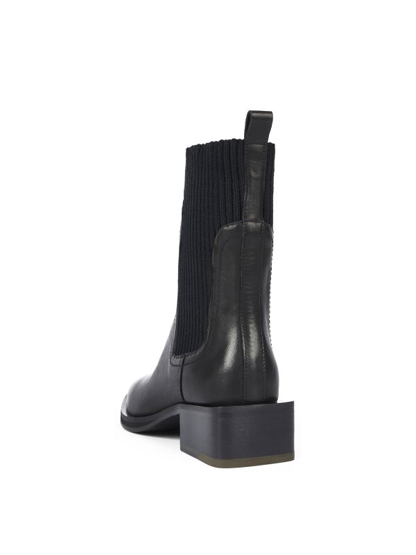 アンクルブーツ - 黒 shop online: PAUL SMITH