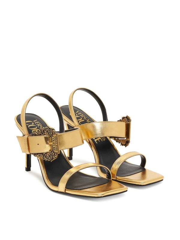 Versace Jeans Couture: サンダル online - サンダル - 金