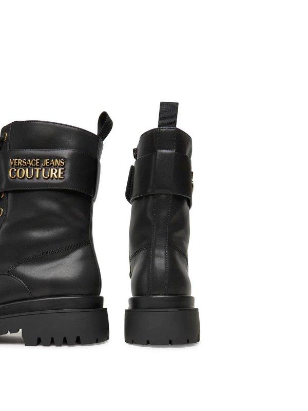 アンクルブーツ - 黒 shop online: Versace Jeans Couture