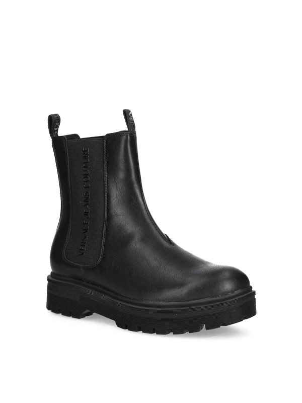 Versace Jeans Couture: ブーティー online - アンクルブーツ - 黒