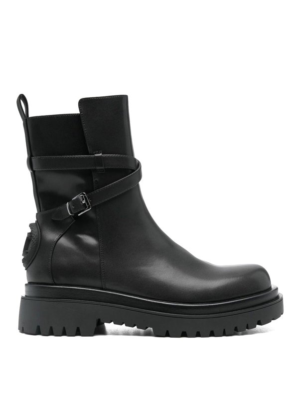 JUST CAVALLI: Bottines - Bottines - Noir