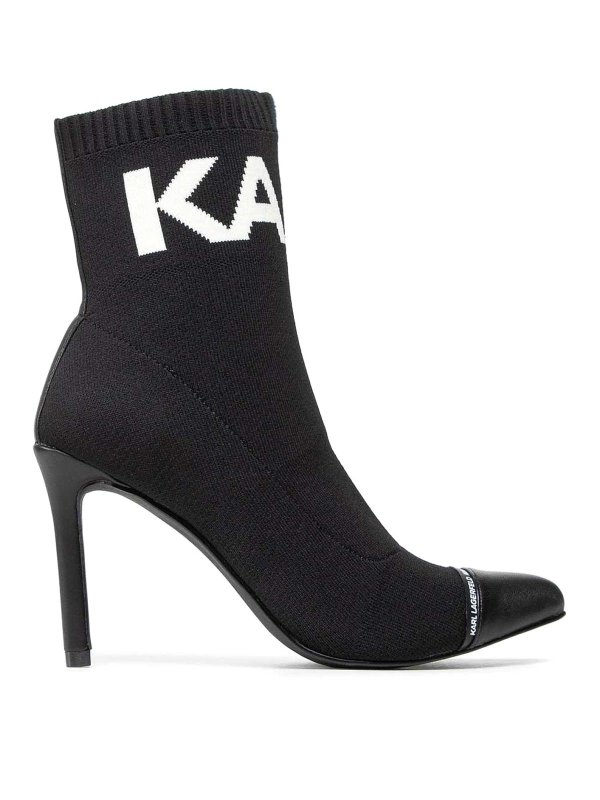 KARL LAGERFELD: Botines - Botines - Negro