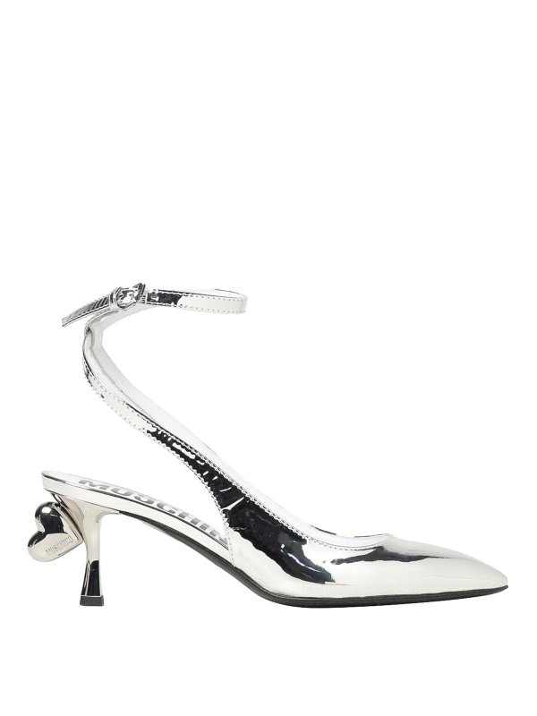 MOSCHINO: Pumps - Pumps - Silber