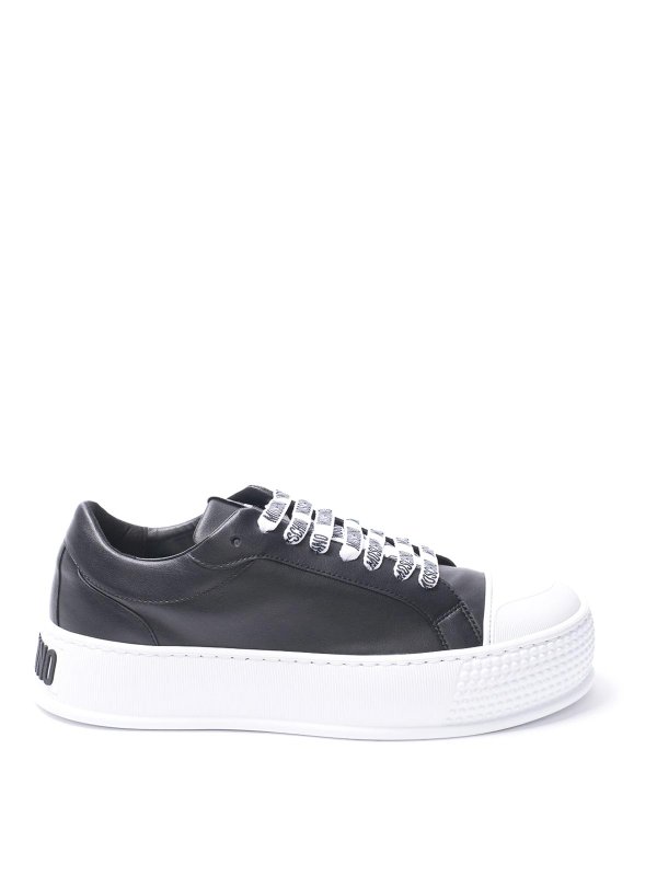 MOSCHINO: trainers - High Sole Sneakers