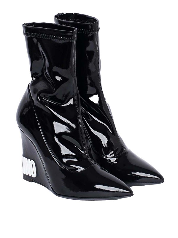 MOSCHINO: boots online - Ankle Boot Logo