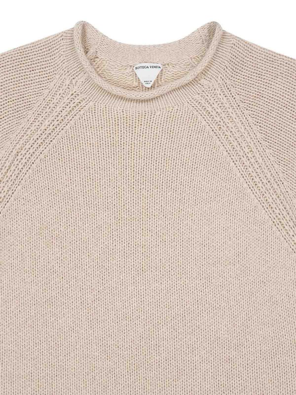 BOTTEGA VENETA buy online クルーネック - ライトベージュ