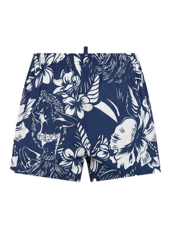 DSQUARED2: Swim shorts & swimming trunks online - Swim Shorts