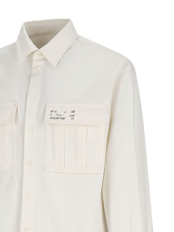 DSQUARED2: Camisas online - Camisa - Blanco