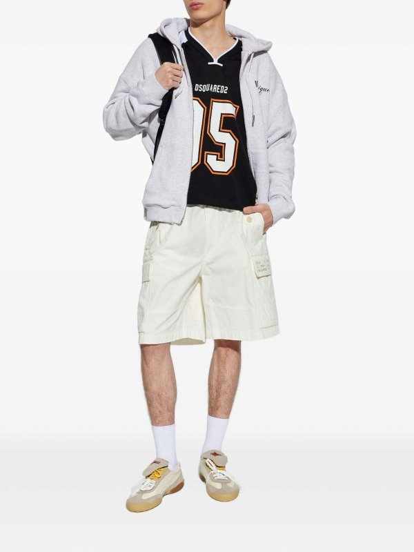DSQUARED2: Hosen Shorts online - Shorts - Weiß
