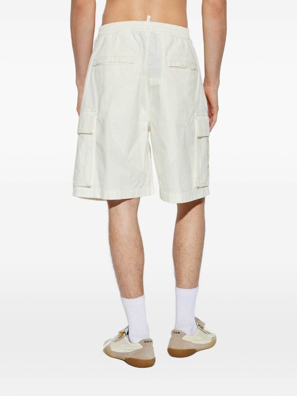 The Best Shops DSQUARED2: Hosen Shorts - Shorts - Weiß