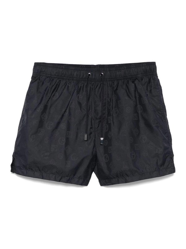 GIORGIO ARMANI: Badeanzüge und Badehosen - Badehose - Schwarz