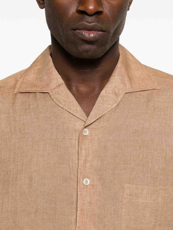 LARDINI buy online Hemd - Hellbraun