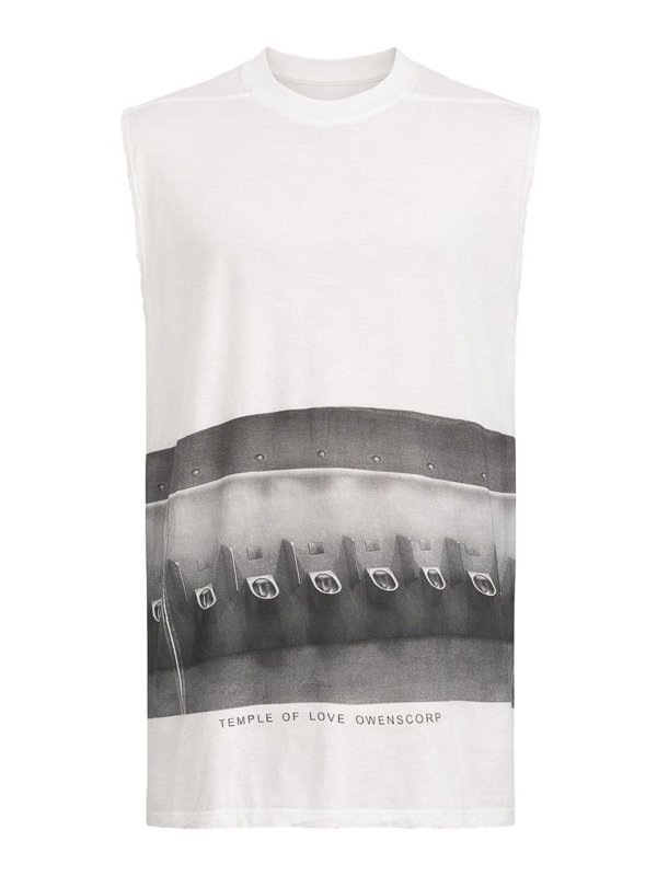 RICK OWENS: Tops und Tank Tops - Top - Weiß