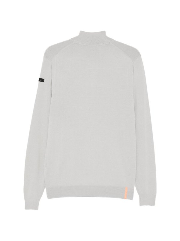 RRD Roberto Ricci Designs: Strickpullover mit Rundhalsausschnitt online - Rundhalspullover - Grau